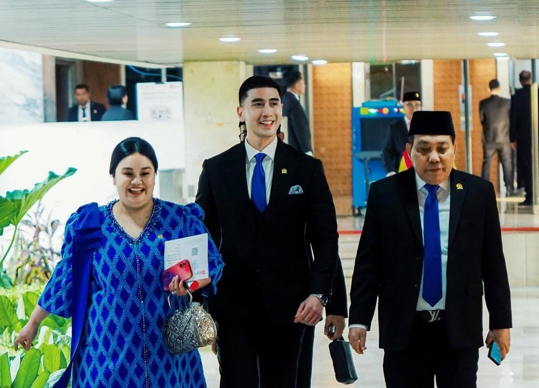 Verrel Bramasta saat melaksanakan tugasnya sebagai anggota DPR